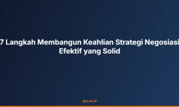strategi negosiasi efektif
