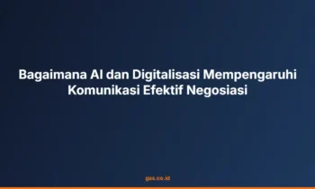 AI digitalisasi komunikasi negosiasi
