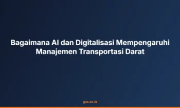 AI digitalisasi transportasi darat
