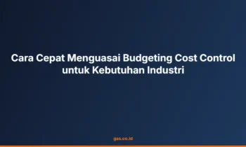 Budgeting cost control industri