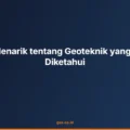fakta geoteknik jarang diketahui