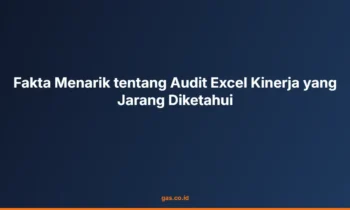 Audit Excel Kinerja Fakta