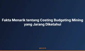 costing budgeting mining