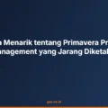 Fakta Menarik tentang Primavera Project Management yang Jarang Diketahui