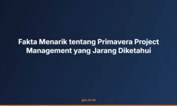 Primavera project management