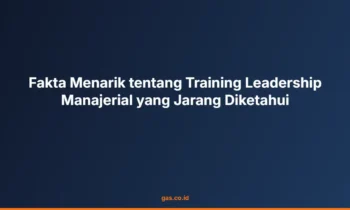 training leadership manajerial