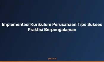 implementasi kurikulum perusahaan