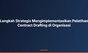 Implementasi Pelatihan Contract Drafting