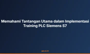 implementasi training PLC Siemens