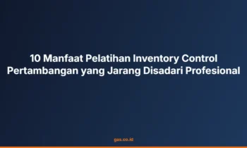 inventory control pertambangan