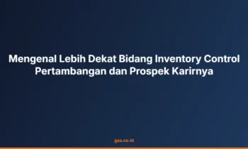 inventory control pertambangan