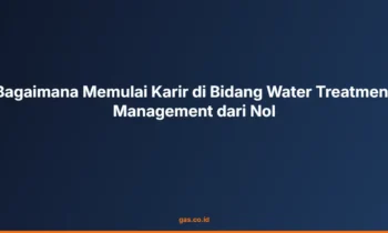 karir water treatment management
