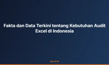 Kebutuhan Audit Excel