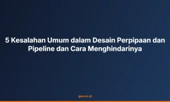 desain perpipaan pipeline