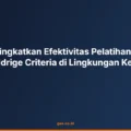 Malcolm Baldrige Criteria Efektif