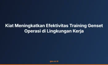 Training Genset Efektif
