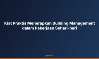 Building management penerapan