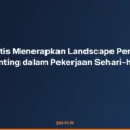 Landscape Pertamanan Penting