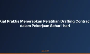 drafting contract pekerjaan