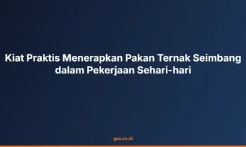 Pakan Ternak Seimbang