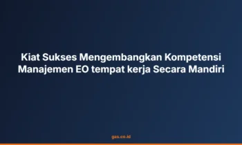 Manajemen EO tempat kerja
