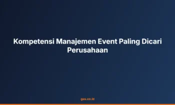 kompetensi manajemen event