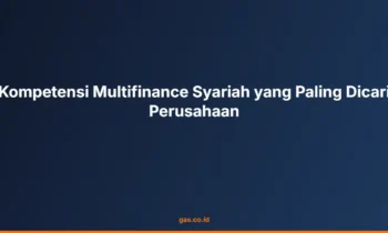 multifinance syariah kompetensi dicari