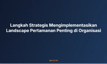 Landscape Pertamanan Penting