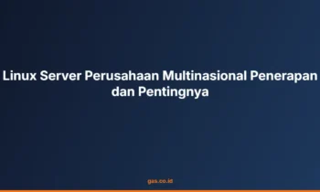 Linux server perusahaan multinasional