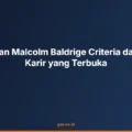 Masa Depan Malcolm Baldrige Criteria dan Peluang Karir yang Terbuka