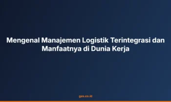 manajemen logistik terintegrasi