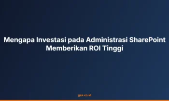 Administrasi SharePoint ROI Tinggi