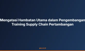 supply chain pertambangan