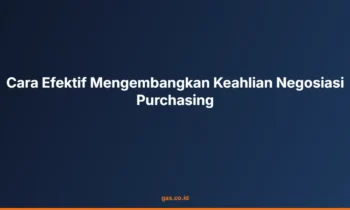 mengembangkan keahlian negosiasi
