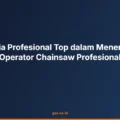 Operator chainsaw profesional