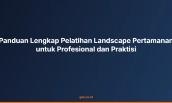 landscape pertamanan profesional