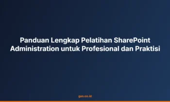 Pelatihan SharePoint Administration
