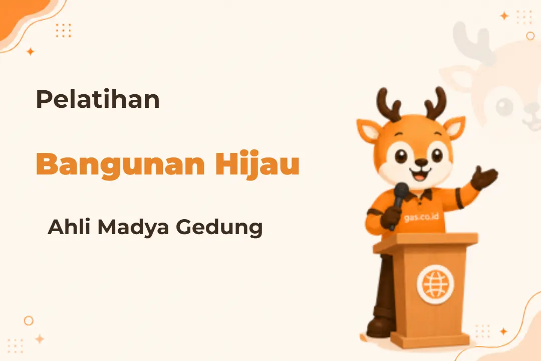 Infografis program Ahli Madya Bangunan Hijau