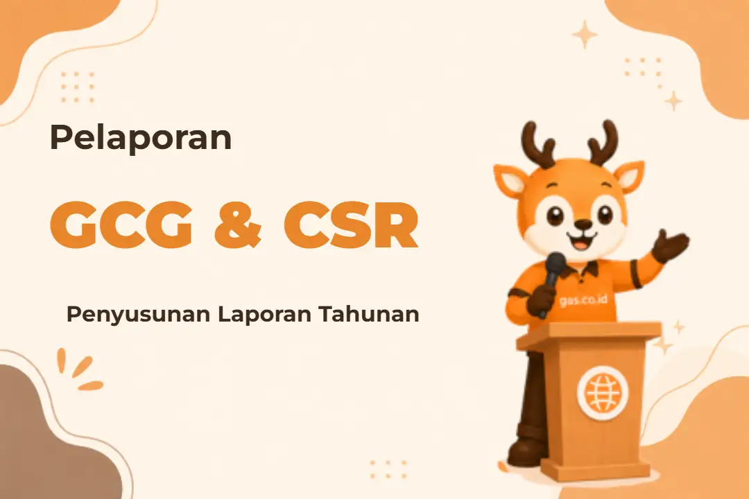 Infografis program Annual Report GCG