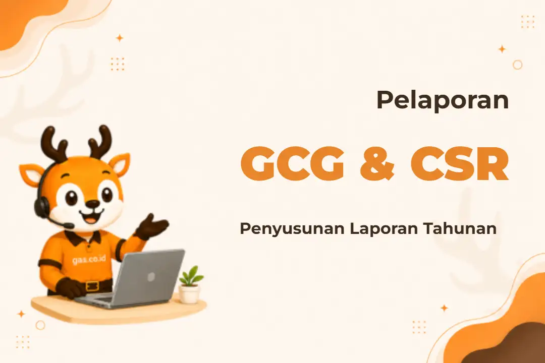 Banner kelas Annual Report GCG