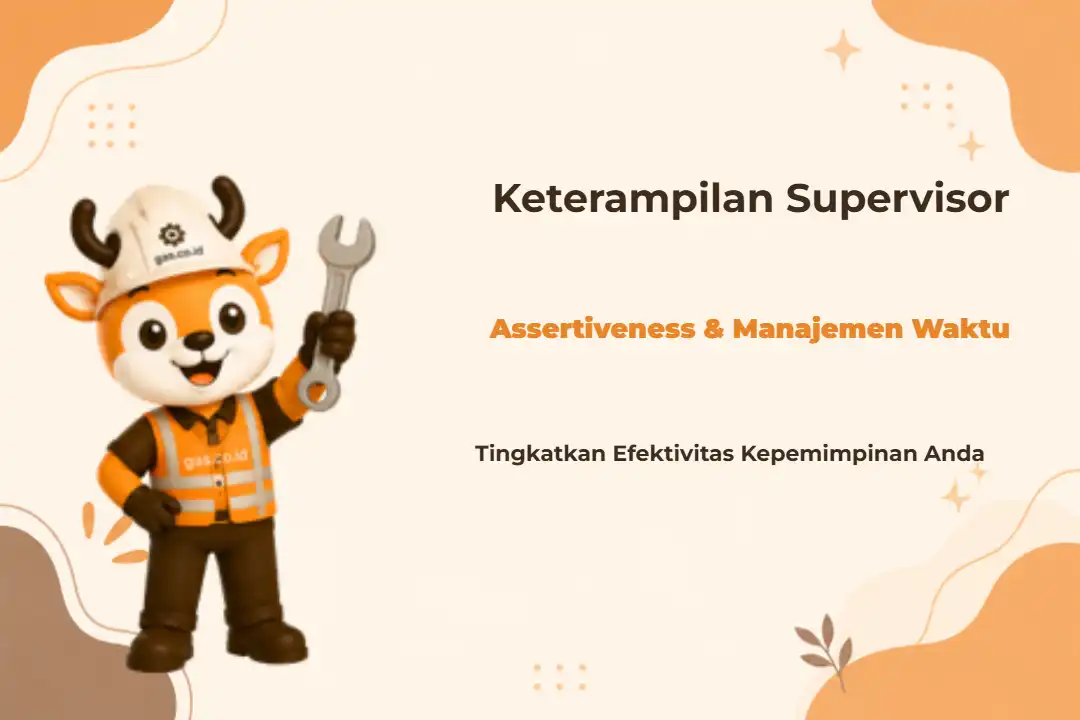 Banner kelas Assertiveness Time Management