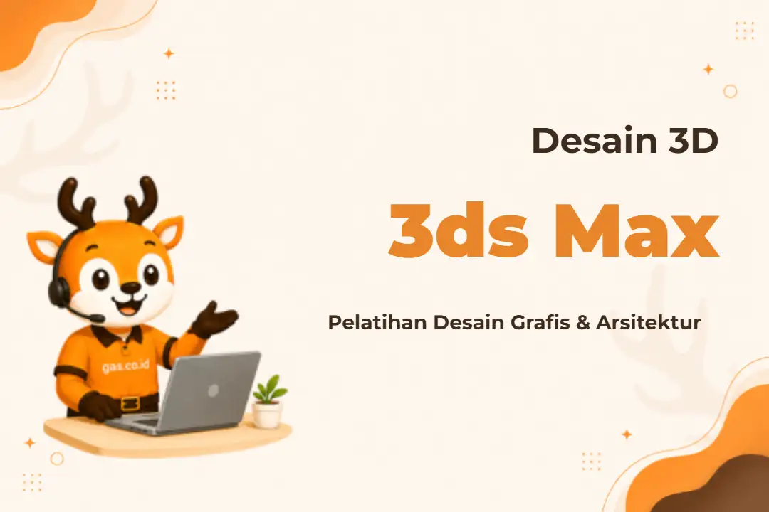 Banner kelas Autodesk 3ds Max