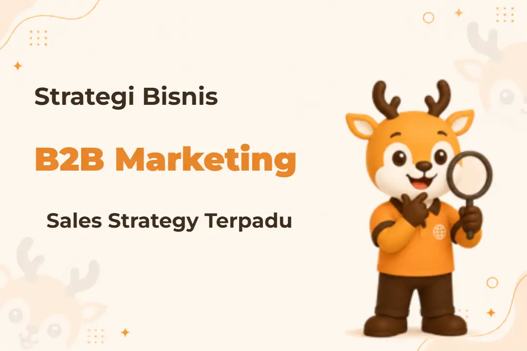 Ilustrasi B2B Marketing Sales