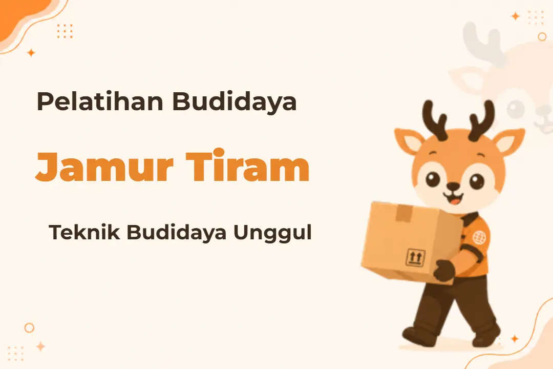 Infografis program Budidaya Jamur