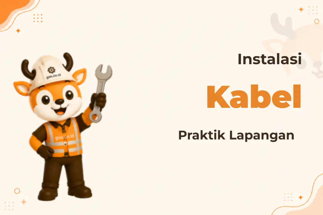 Pelatihan Cable Installation Practice
