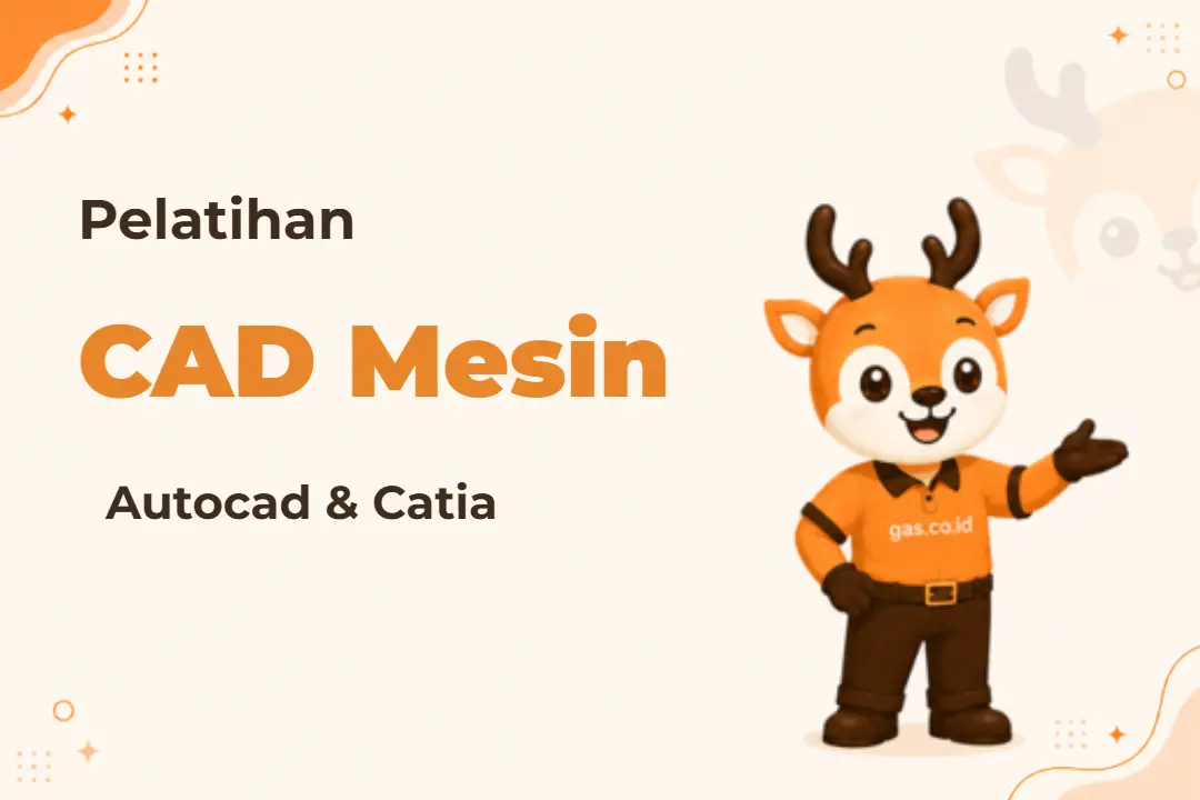 Infografis program CAD Teknik Mesin