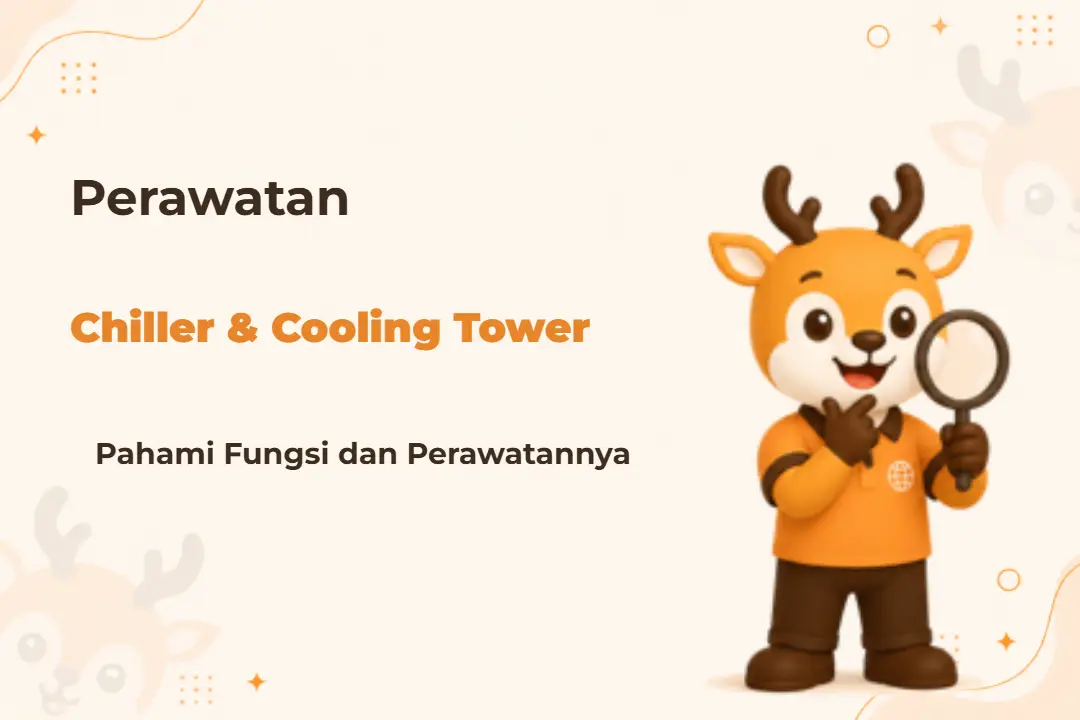 Ilustrasi Chiller Cooling Tower