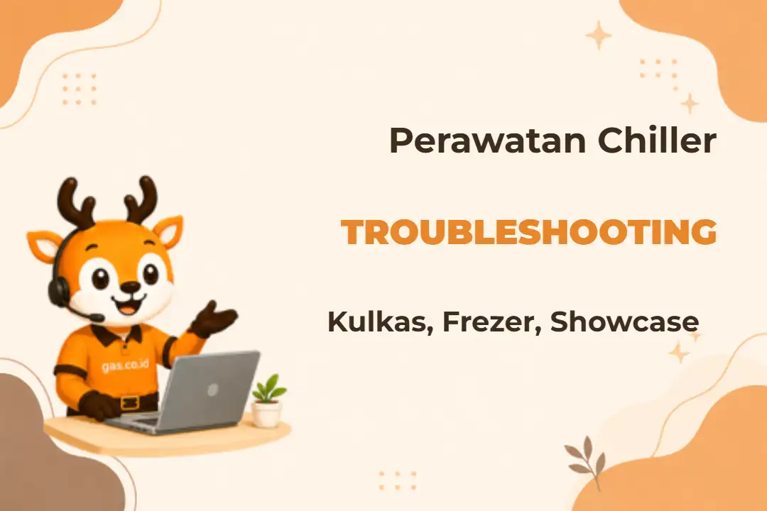 Banner kelas Chiller Kulkas Frezer