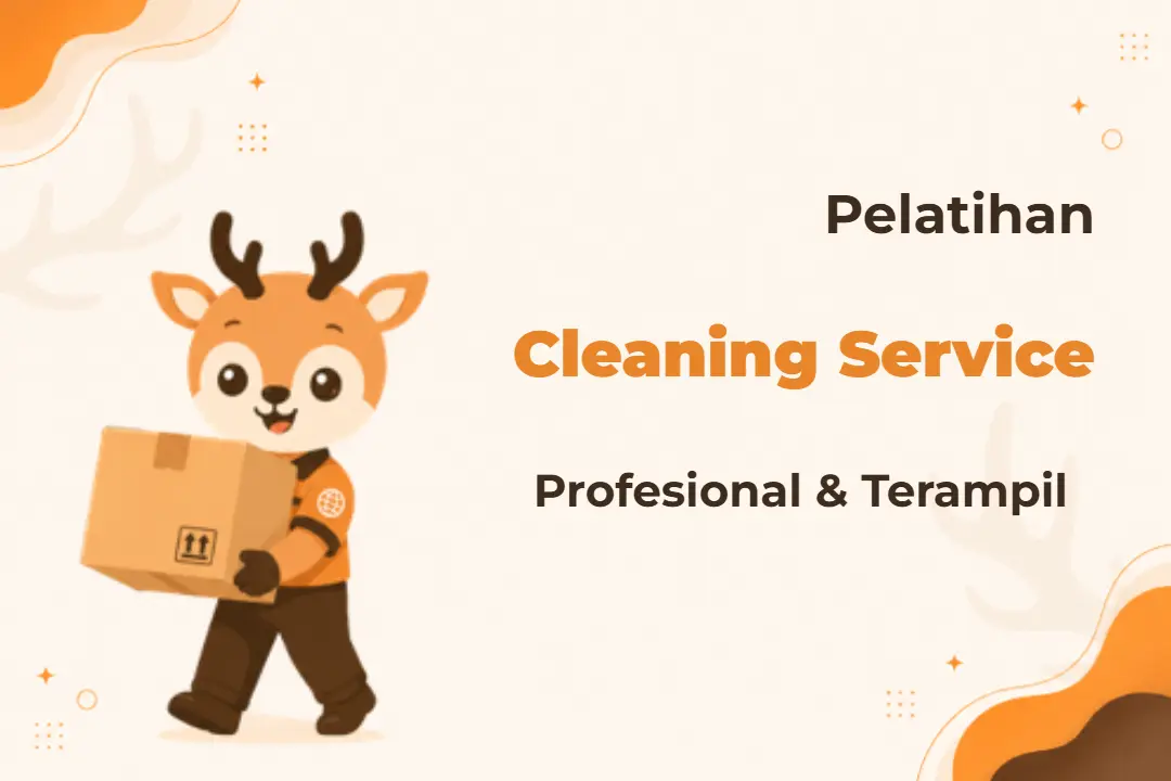 Banner kelas Cleaning Service