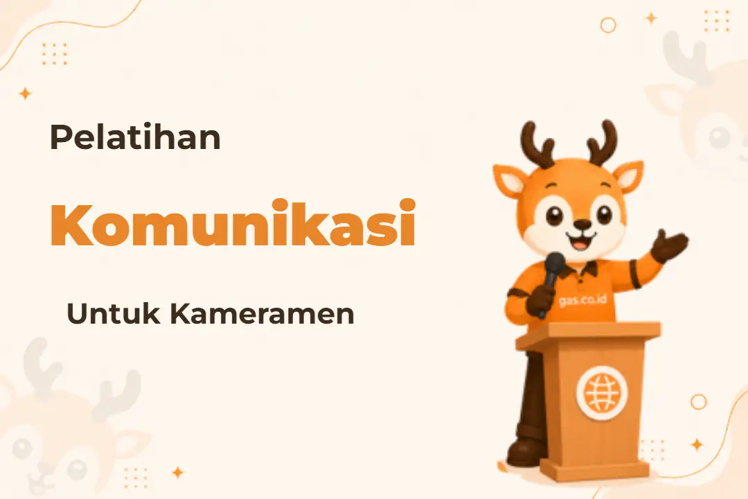 Ilustrasi Communication Cameraman